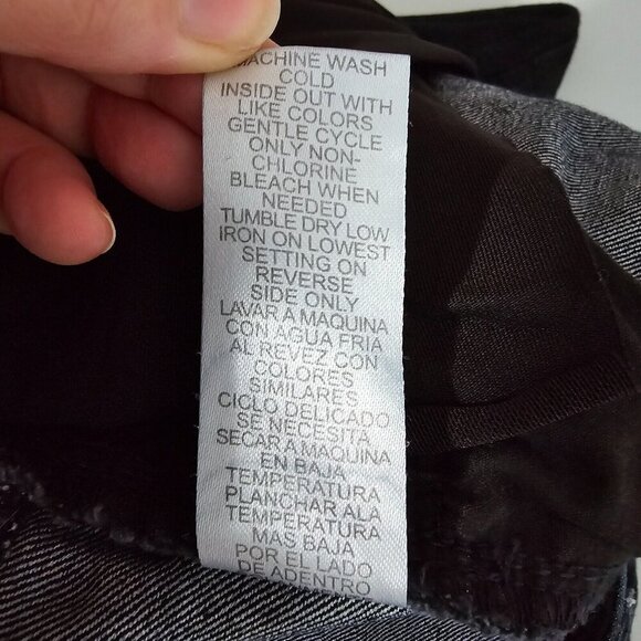 Democracy Women’s 14 Blue Ab Technology Skinny Jeans Stretch Dark Wash Denim - Picture 9 of 15